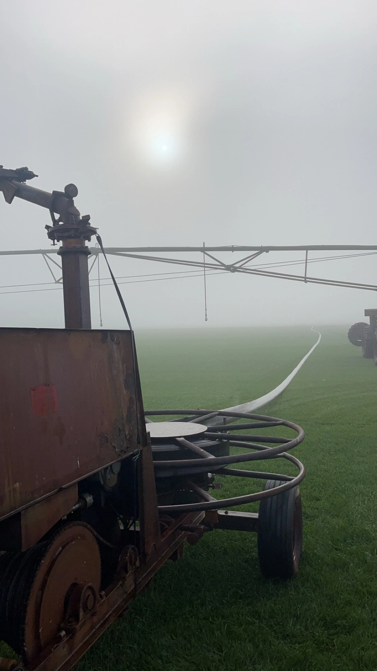 Professional lawn watering